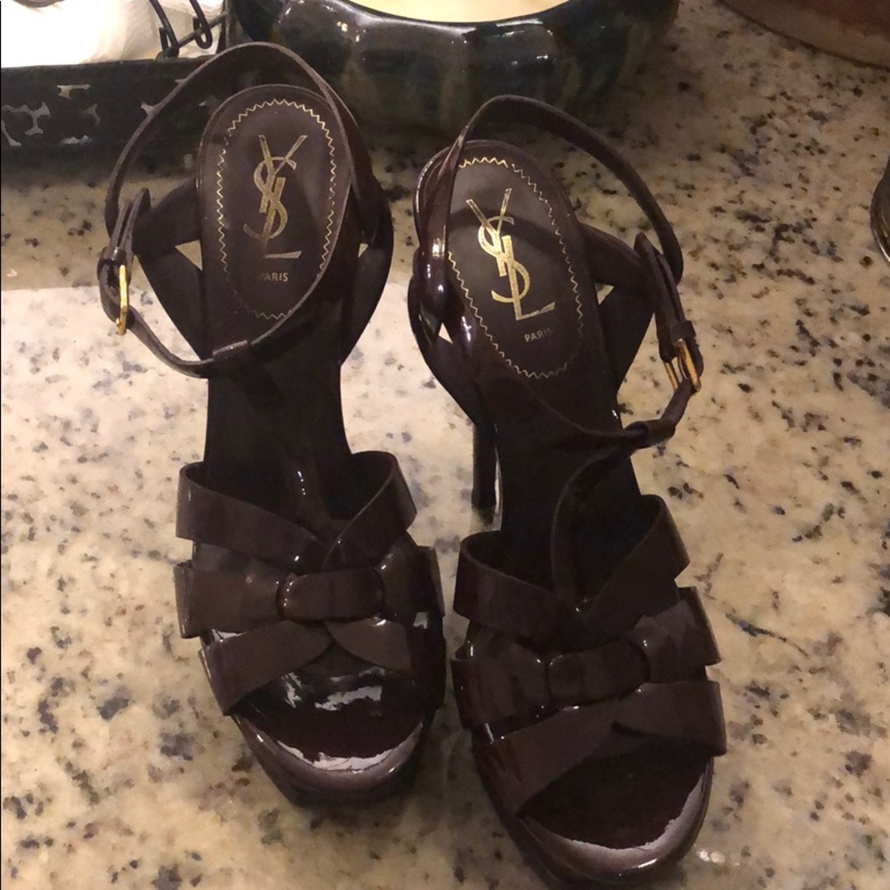 YSL tribute sandals